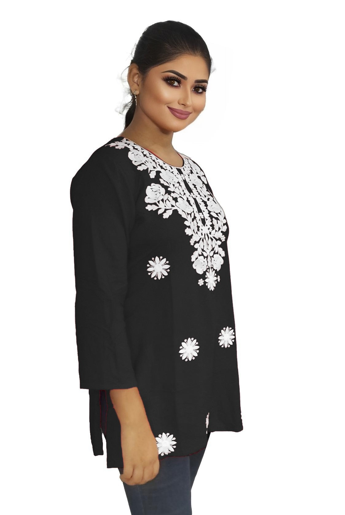 PU Fashion Readymade Women's Short Kurti | Stylish Casual & Office Wear