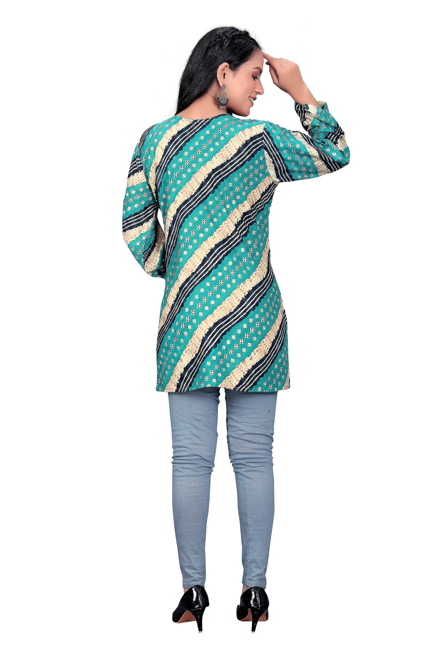 PU Fashion Pure Rayon Printed Short Kurti for Women | Stylish Everyday Wear | Available in Multiple Colors