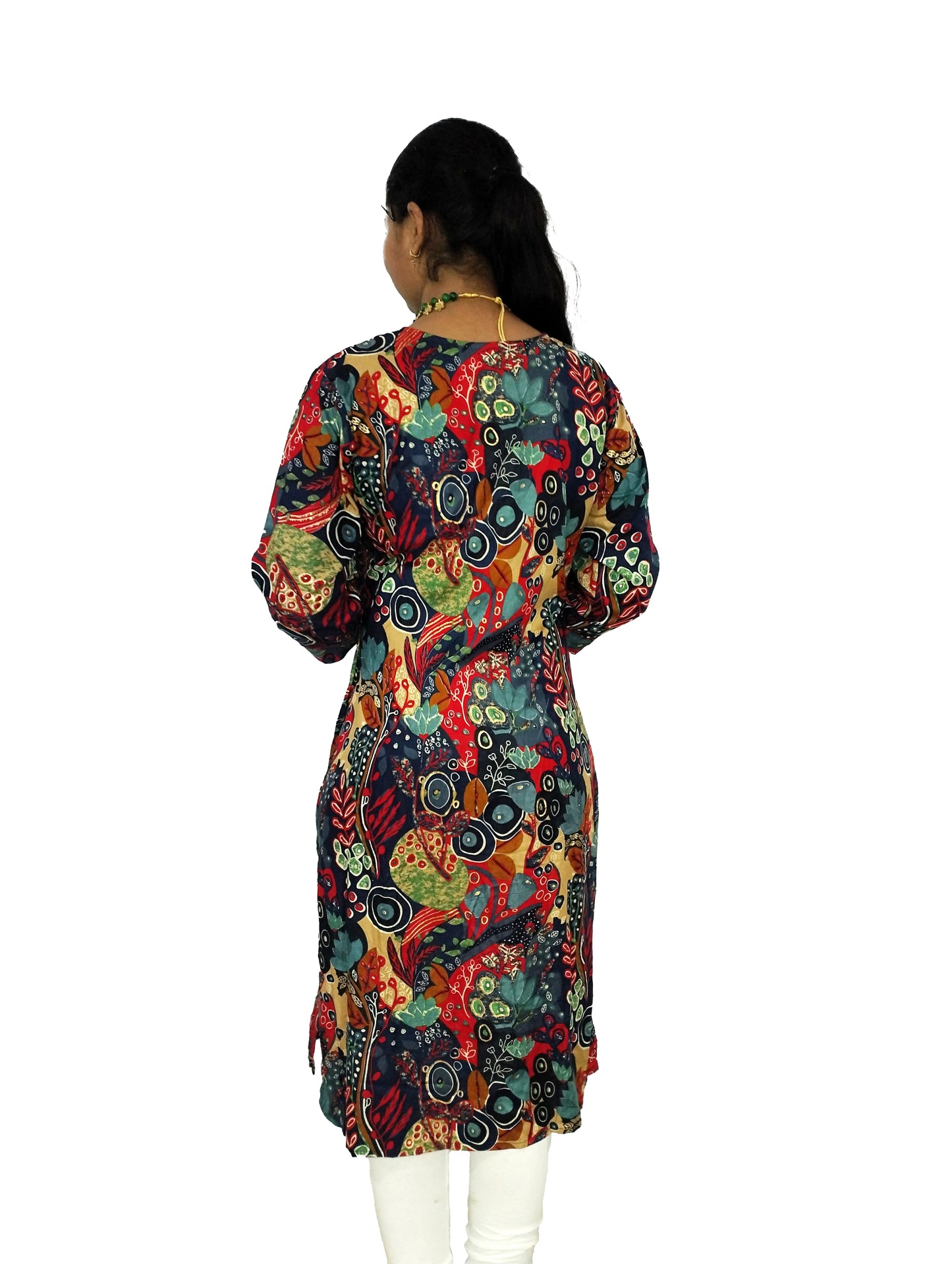 PU Fashion Pure Rayon Printed Kurti for Women | Stylish Multi-Color Ethnic Wear for Office, Daily & Party Use