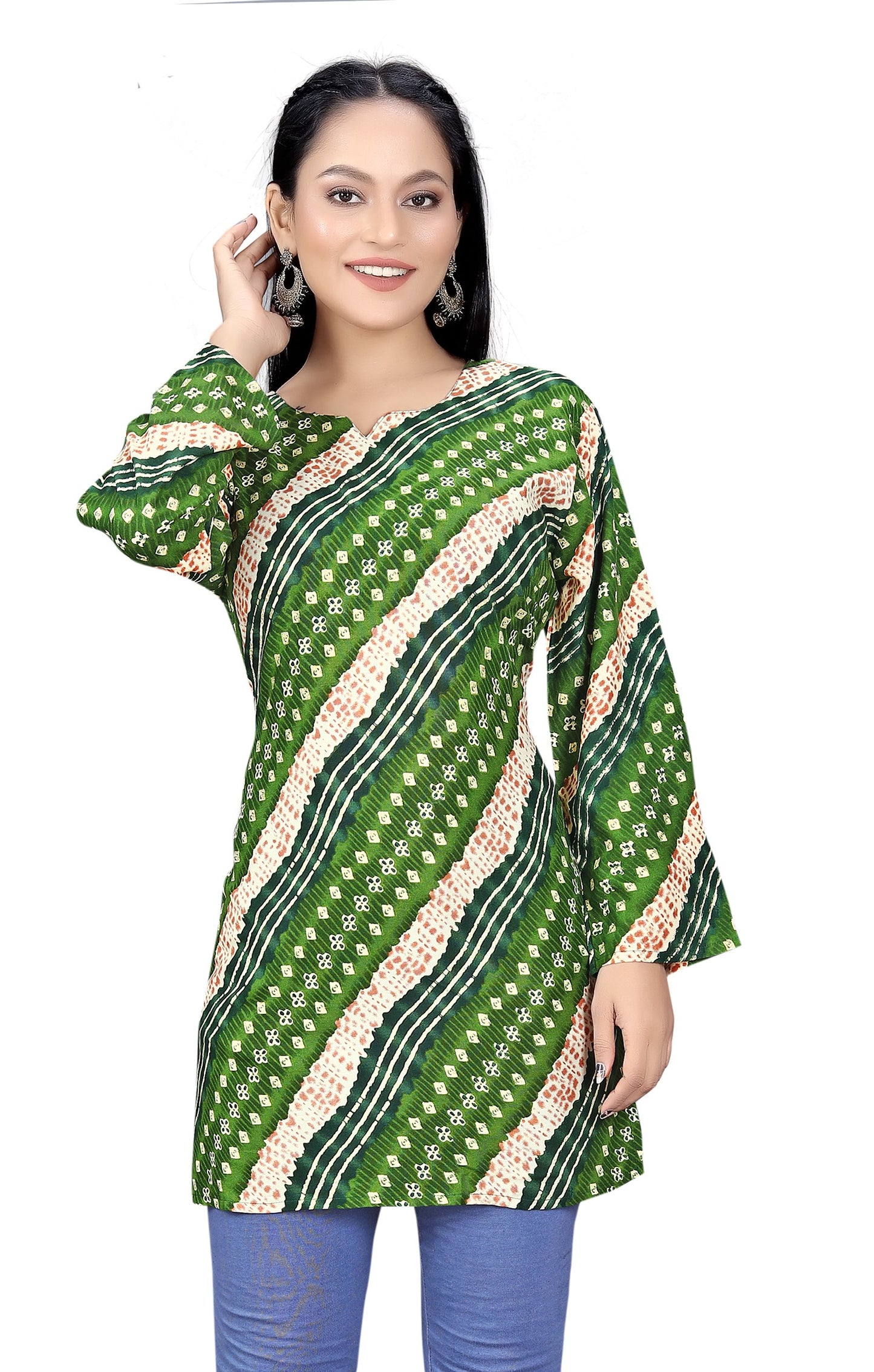 PU Fashion Pure Rayon Printed Short Kurti for Women | Stylish Everyday Wear | Available in Multiple Colors