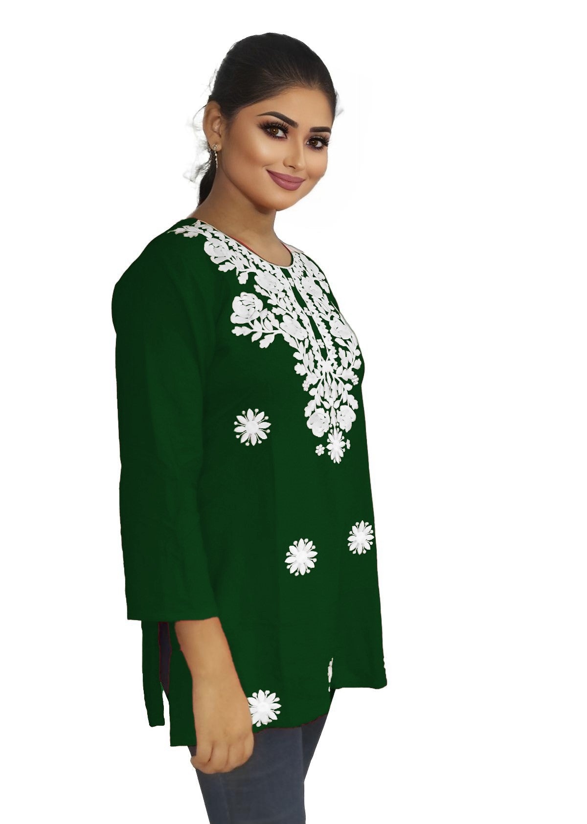 PU Fashion Readymade Women's Short Kurti | Stylish Casual & Office Wear