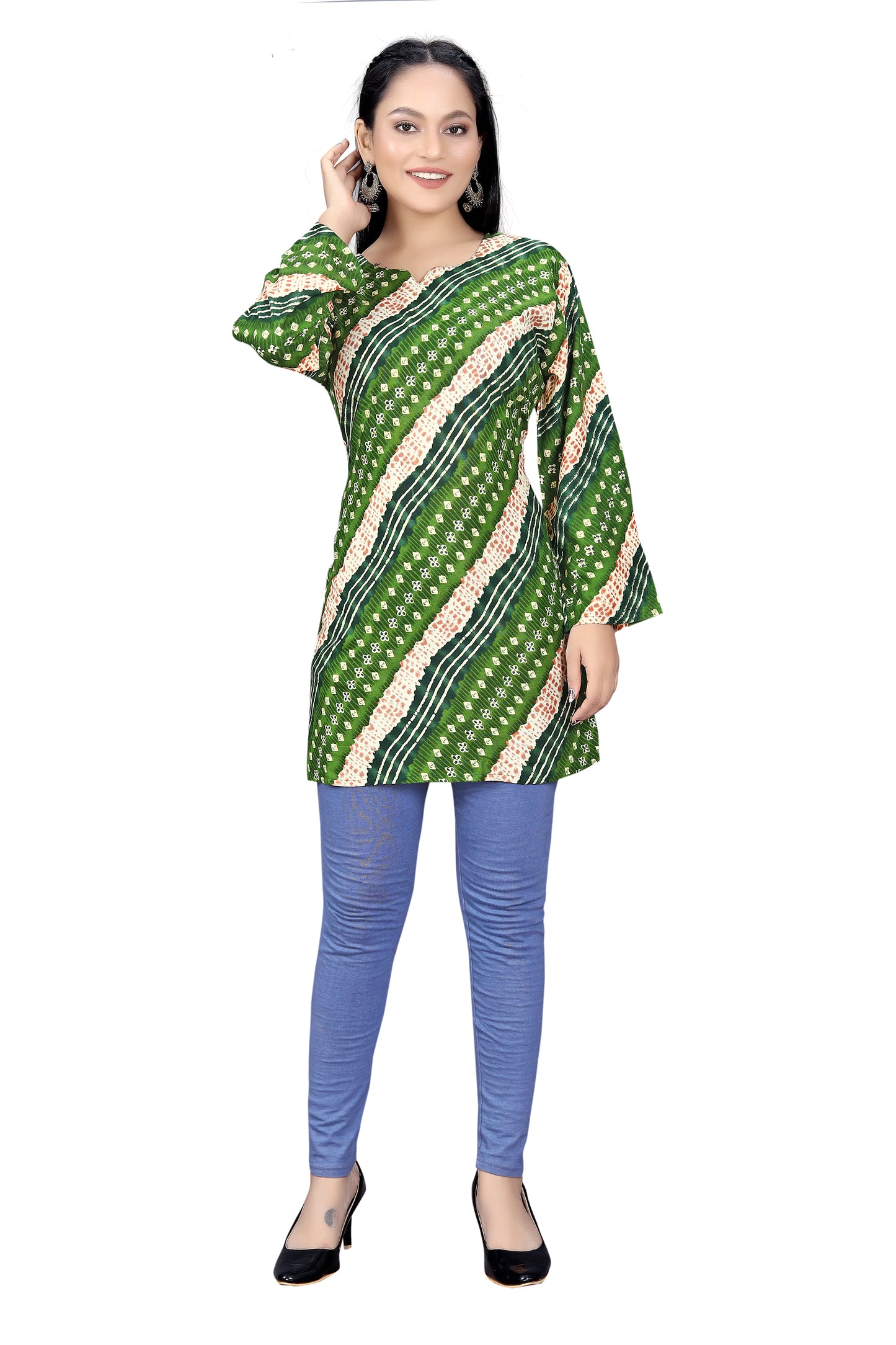 PU Fashion Pure Rayon Printed Short Kurti for Women | Stylish Everyday Wear | Available in Multiple Colors