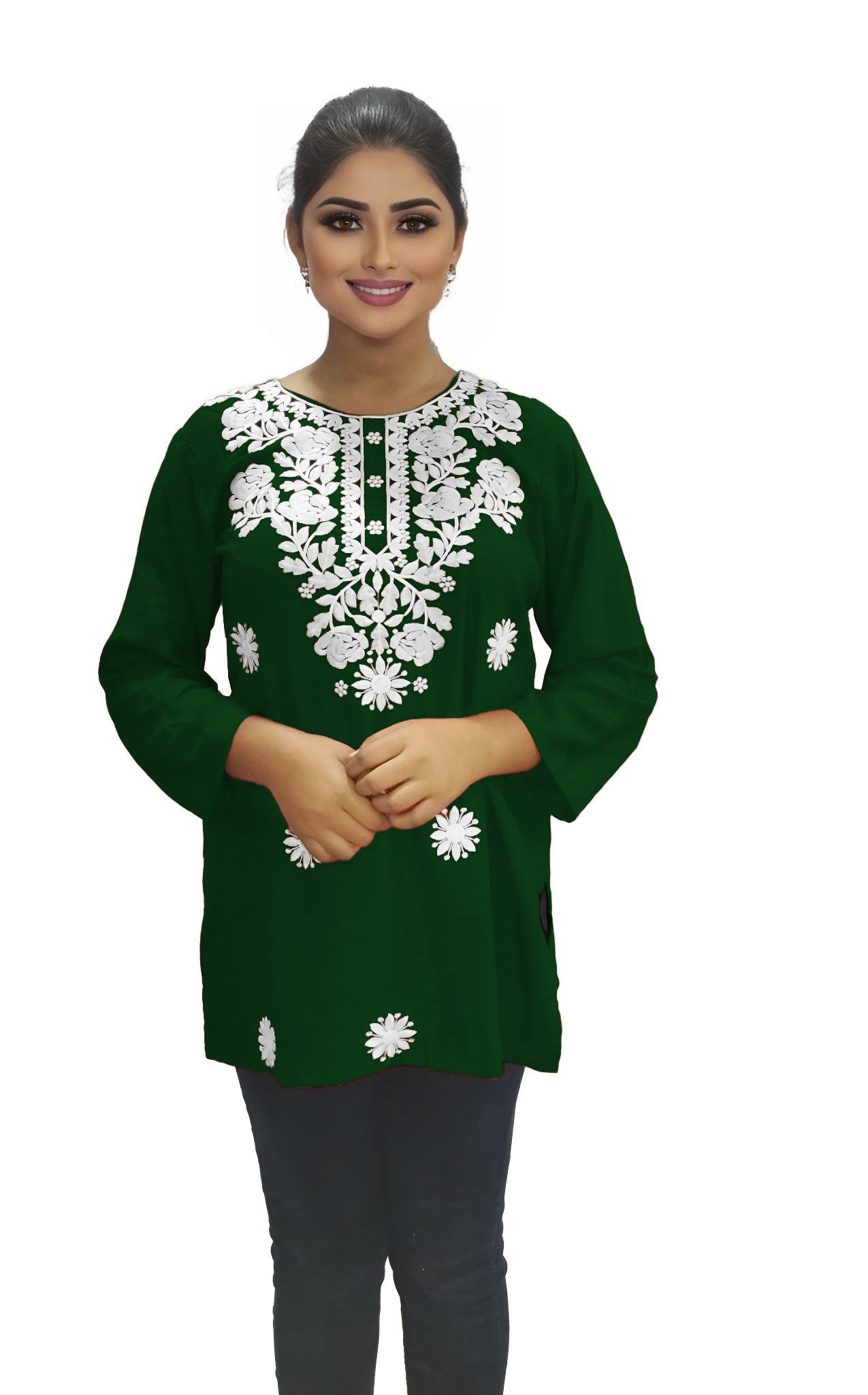 PU Fashion Readymade Women's Short Kurti | Stylish Casual & Office Wear
