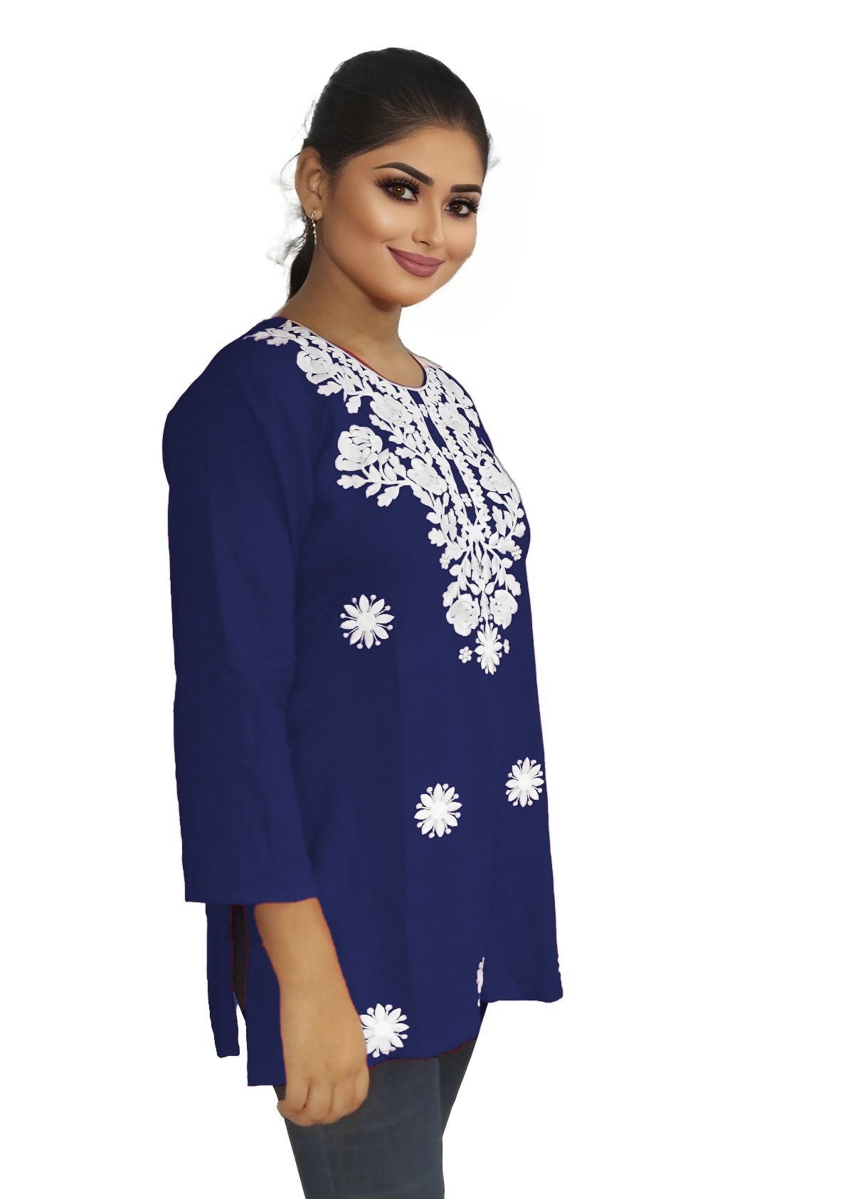 PU Fashion Readymade Women's Short Kurti | Stylish Casual & Office Wear