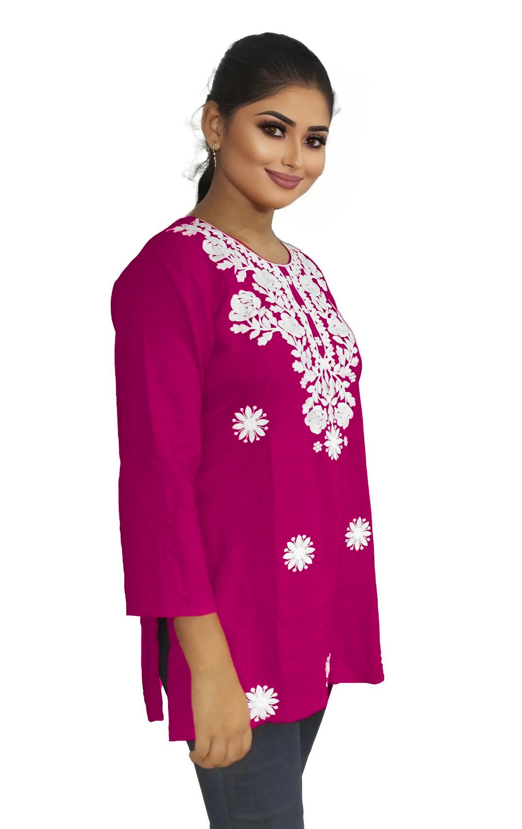 PU Fashion Readymade Women's Short Kurti | Stylish Casual & Office Wear
