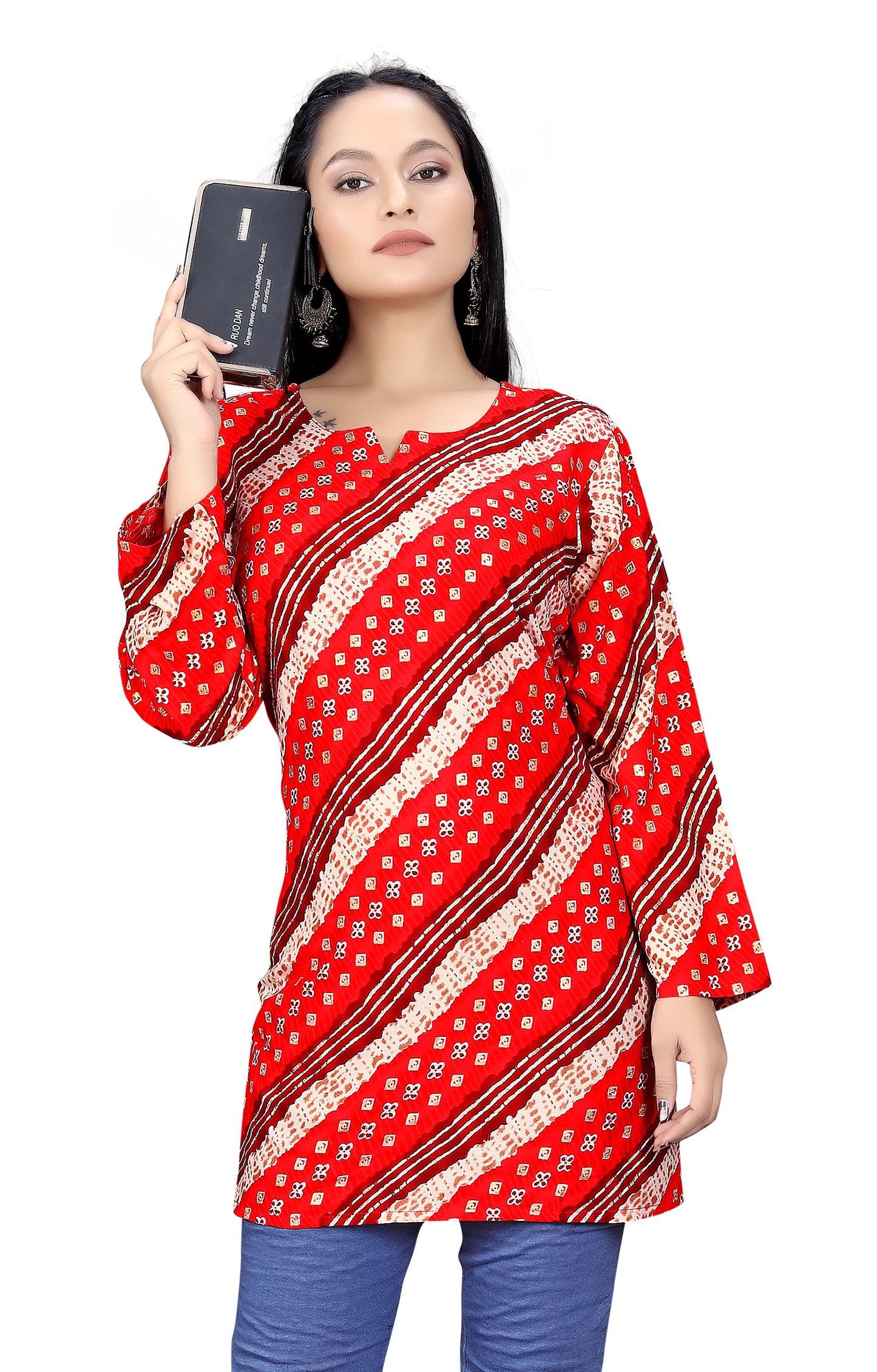 PU Fashion Pure Rayon Printed Short Kurti for Women | Stylish Everyday Wear | Available in Multiple Colors