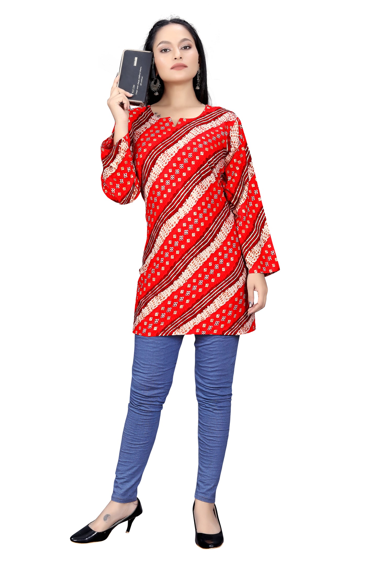 PU Fashion Pure Rayon Printed Short Kurti for Women | Stylish Everyday Wear | Available in Multiple Colors