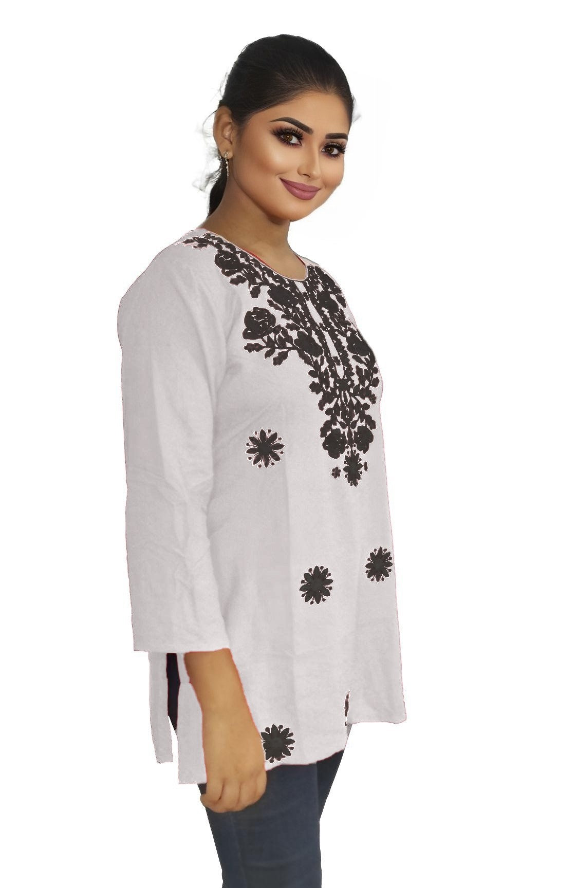 PU Fashion Readymade Women's Short Kurti | Stylish Casual & Office Wear